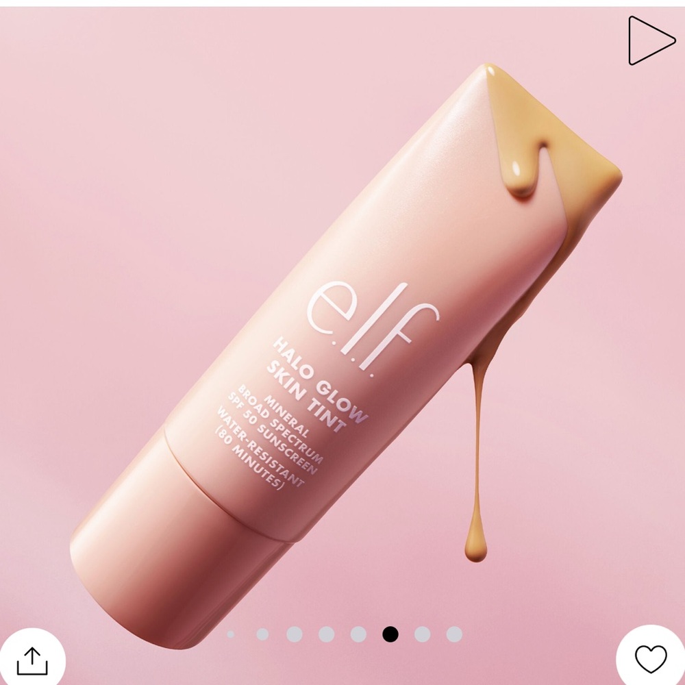 e.l.f. Halo Glow Skin Tint 2 Fair Warm 50 SPF